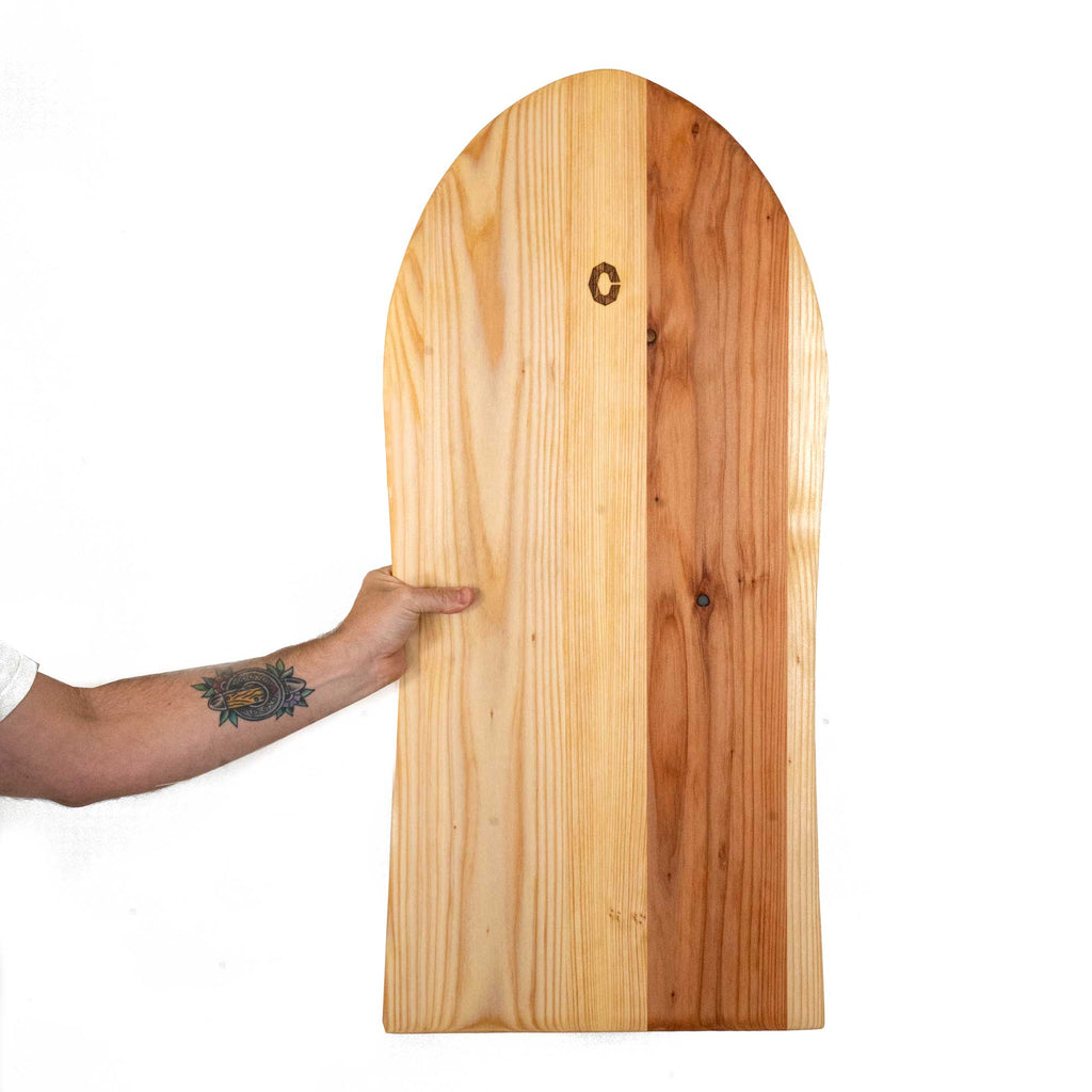 Redwood Paipo Board by Zach Crawford